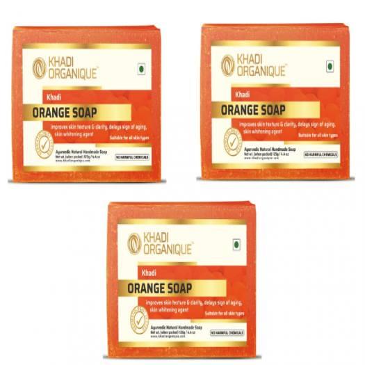 Khadi Organique Orange Soap